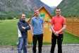 Veien til Golf - Egil Henning Ytr�y, Ronny Einan og Bjarte Hovland (Jan Erik Aasg�rd og J�rgen Asperheim ikkje til stades)